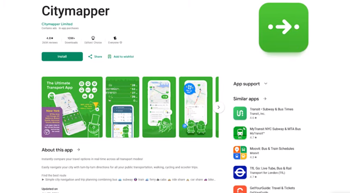 CityMapper logo